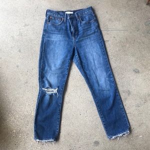 Madewell Jeans: “The Perfect Vintage Crop Jean”